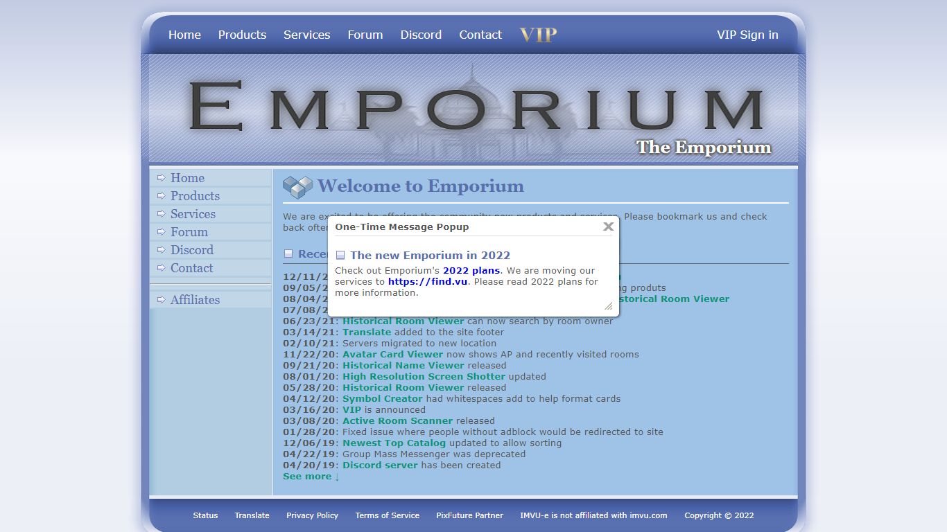 IMVU-E.com - The Emporium