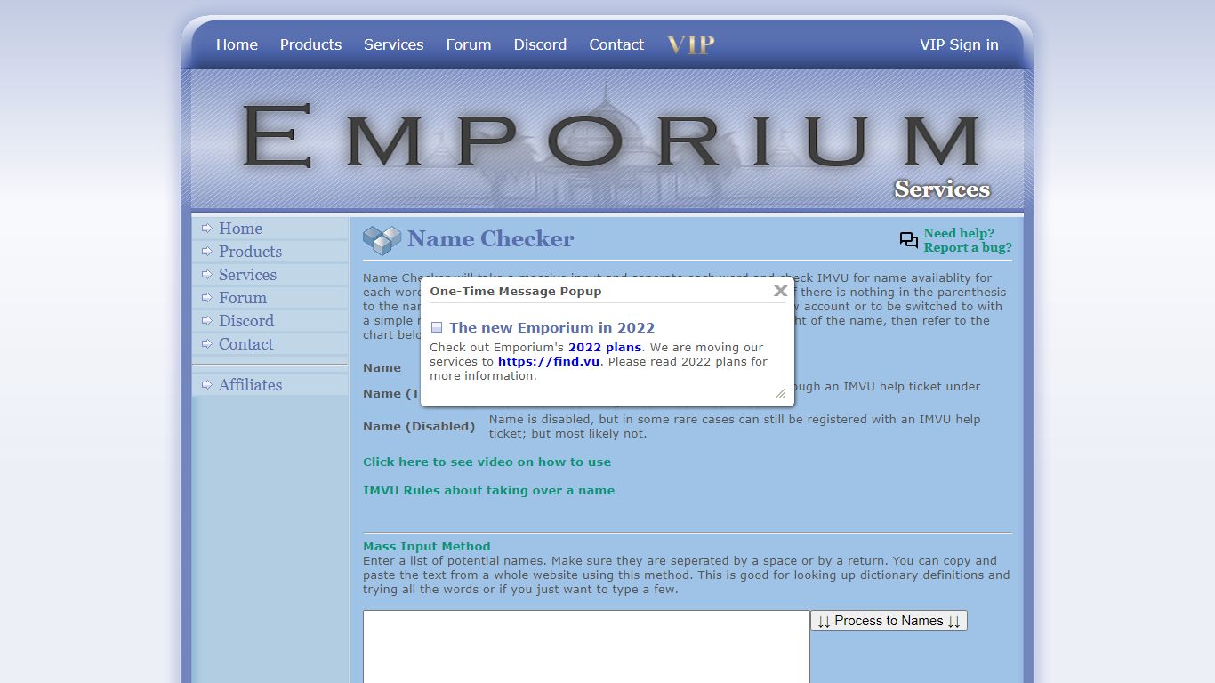 IMVU-E.com - The Emporium